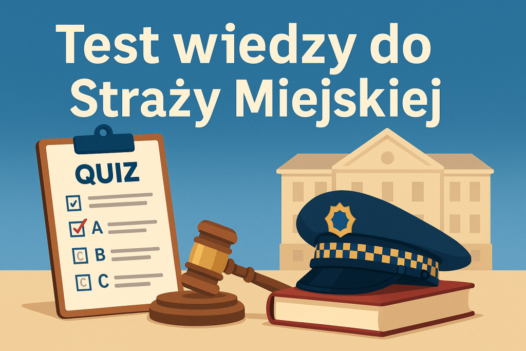 Test wiedzy do straży miejskiej – sprawdź swoje przygotowanie!