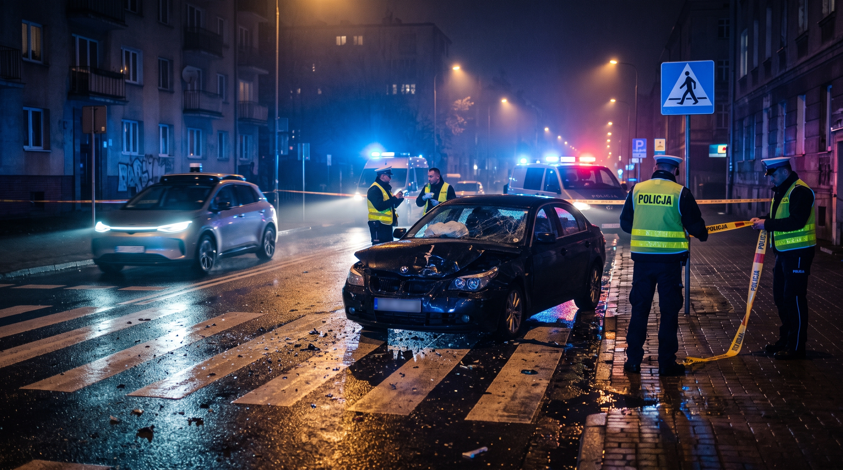 Tragiczny finał nielegalnego wyścigu. Zarzuty dla sprawców wypadku w Nowym Sączu