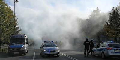 protest służb mundurowych