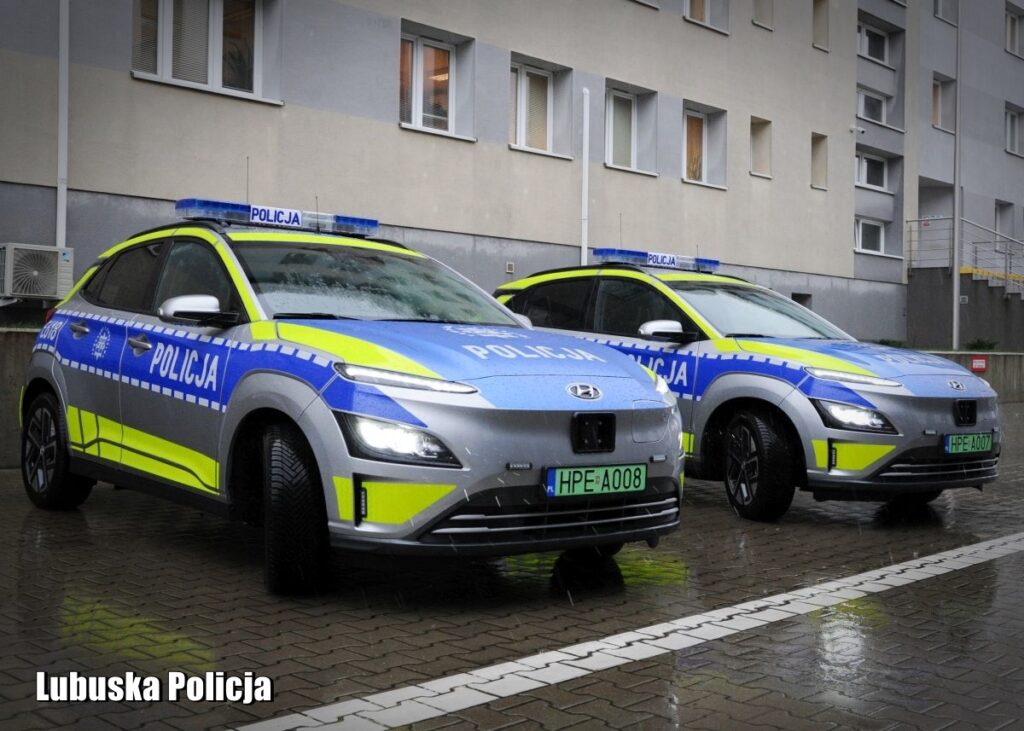 elektryczne radiowozy