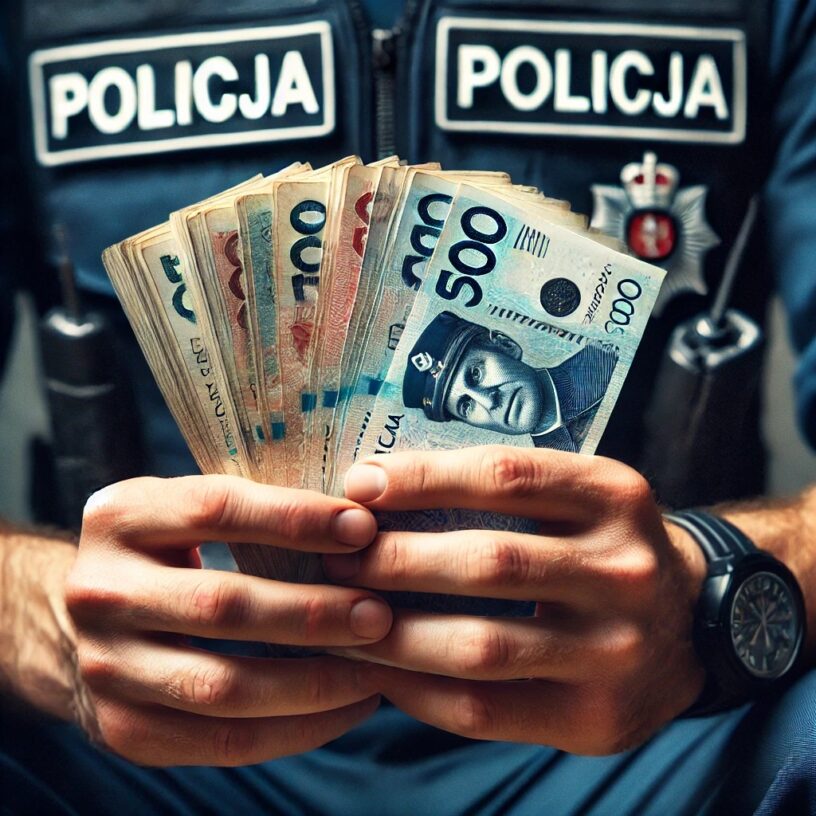 zarobki w policji w 2024 roku