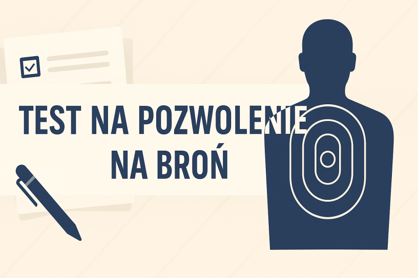 test na pozwolenie na broń
