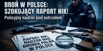 raport NIK broń