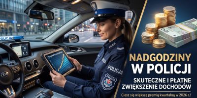 nadgodziny w policji