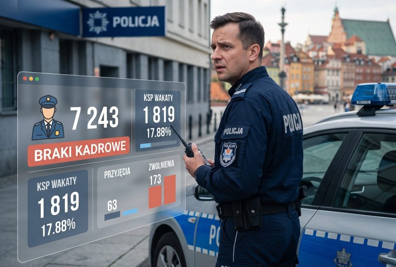 ile brakuje policjantów