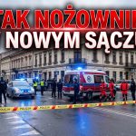 dramatyczne sceny w Nowym Sączu